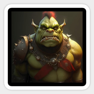 Orc warrior Sticker